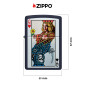 Immagine 4 - Zippo Accendino a Benzina Ricaricabile ed Antivento con Fantasia Queen Design - mod. 48723