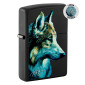 Immagine 1 - Zippo Accendino a Benzina Ricaricabile ed Antivento con Fantasia Linda Picken - mod. 48598