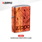 Immagine 2 - Zippo Accendino a Benzina Ricaricabile ed Antivento con Fantasia Woodchuck USA Wrap Zippo Flame - mod. 49331