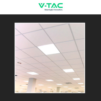 VT-60025 10 Pannelli LED SMD Quadrati 60x60 25W da Incasso con Driver