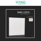 Immagine 9 - V-Tac VT-60025 10 Pannelli LED SMD Quadrati 60x60 25W da Incasso con Driver - SKU 23393 / 23458