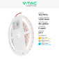 Immagine 5 - V-Tac VT-2835 Striscia LED Flessibile con Lente 82,5W Monocolore 48 LED/m 24V - Bobina da 5 metri - SKU 23334 / 23335 / 23336