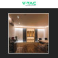 Immagine 7 - V-Tac VT-2835 Striscia LED Flessibile Running 100W Monocolore 120 LED/m 24V - Bobina da 10 metri - SKU 23607 / 23608 / 23609