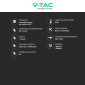 Immagine 5 - V-Tac VT-2412 Controller Dimmer per strisce LED con Interruttore Touch Installazione Nascosta 6A - SKU 23465 / 23466