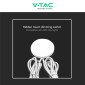 Immagine 10 - V-Tac VT-2412 Controller Dimmer per strisce LED con Interruttore Touch Installazione Nascosta 6A - SKU 23465 / 23466