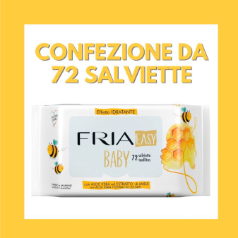 Fria Easy Baby Salviettine Detergenti Idratanti Bambini Neonati