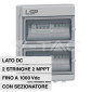 V-Tac Quadro Elettrico Lato DC 2 Stringhe 2 MPPT 1000V 16A IP65 con Sezionatore - SKU 11951