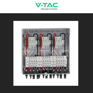 Quadro Lato DC 3 Stringhe 3 MPPT 1000V 16A Sezionatore SKU 11952