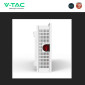 Immagine 6 - V-Tac Hiconics HEC2-S6.0Hr2 All-In-One Fotovoltaico Inverter Monofase Ibrido 6kW + Accumulo 10,2kWh CEI 0-21 IP65 - SKU 119821