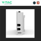 Immagine 7 - V-Tac Hiconics HEC2-S6.0Hr2 All-In-One Fotovoltaico Inverter Monofase Ibrido 6kW + Accumulo 10,2kWh CEI 0-21 IP65 - SKU 119821