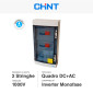 Immagine 2 - Chint Quadro Elettrico Lato DC/AC 2 Stringhe 2 MPPT Monofase Fino a 6kW 1000V 25A IP65 con Magnetotermico - mod. CHTSB2102DcAcC