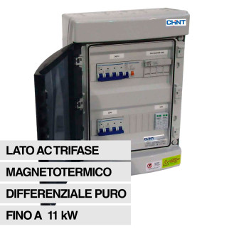 Quadro Elettrico Lato AC 400V IP65 Trifase 11,08kW Chint