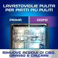 Immagine 4 - Finish Curalavastoviglie Trattamento Sgrassante e Anticalcare per Lavastoviglie al Limone - 10 Flaconi da 250ml