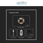 Immagine 17 - V-Tac Smart VT-5050 Kit Striscia LED Flessibile 15W RGB+W 12V IP65 Alimentatore Controller Telecomando - Bobina da 5m - SKU 2910