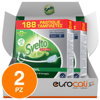 Svelto Professional Detersivo Classico Pastiglie Lavastoviglie
