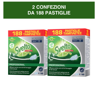 Svelto Professional Detersivo Classico Pastiglie Lavastoviglie