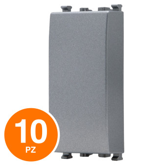 MAPAM Falso Polo Sun-T5 9000G Grigio - Confezione 10pz - mod. 9000G - Compatibile con Vimar ARKÉ