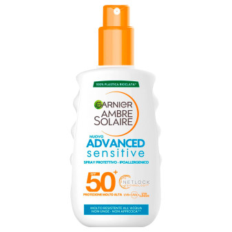 Ambre Solaire Advanced Sensitive IP50+ Spray Solare - 200ml Garnier