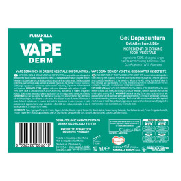 Vape Derm Gel Dopopuntura 100% Origine Vegetale Aloe Vera Stick