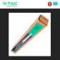 Immagine 13 - V-Tac VT-6076S Tubo LED Plafoniera Linkabile 18W Lampadina SMD Chip Samsung Impermeabile IP65 60cm - SKU 2162831 / 2162821