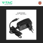 Immagine 11 - V-TAC VT-7353 Lampada da Tavolo LED 30W Dimmerabile Touch - SKU 40081