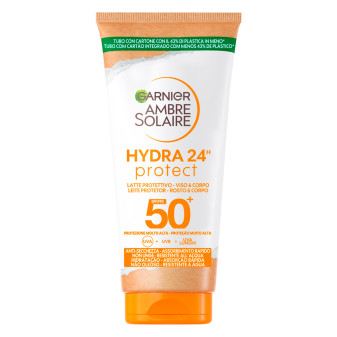 Latte Solare SPF 50+ Hydra 24H Protect Garnier Ambre Solaire 50ml