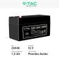 Immagine 2 - V-Tac VT-1.2-12 Batteria Piombo Acido 12V 1,2Ah con Attacchi T1 - SKU 23449