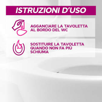 Confezione da 1 Tavoletta Style Active Profumo Pink Harmony WC Net