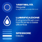 Immagine 2 - Preservativi Durex Settebello Jeans con Forma Easy On - Confezione da 6 Profilattici
