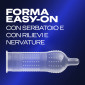 Immagine 3 - Preservativi Durex Intense con Forma Easy On e Nervature - Confezione da 6 Profilattici