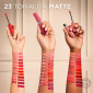 Immagine 3 - L'Oréal Paris Infaillible Matte Resistance Rossetto Liquido Opaco Intenso Acido Ialuronico 635 Worth It Medium - Flacone da 5ml
