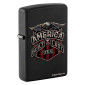 Zippo Accendino a Benzina Ricaricabile ed Antivento con Fantasia Buck Wear Built to Last - mod. 46158