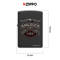 Immagine 4 - Zippo Accendino a Benzina Ricaricabile ed Antivento con Fantasia Buck Wear Built to Last - mod. 46158