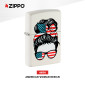 Immagine 2 - Zippo Accendino a Benzina Ricaricabile ed Antivento con Fantasia American Woman Design - mod. 46156