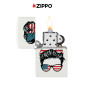 Immagine 5 - Zippo Accendino a Benzina Ricaricabile ed Antivento con Fantasia American Woman Design - mod. 46156