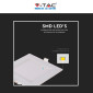 Immagine 9 - V-Tac VT-1807-SQ Pannello LED Quadrato 18W SMD da Incasso con Driver - SKU 214869 / 214870 / 214871