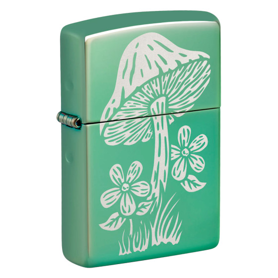 Accendino Zippo mod. 46178 Fantasia Mushroom Design Accendino Zippo mod. 46178 Fantasia Mushroom Design