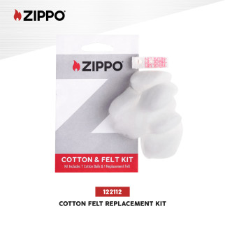 Batuffoli di Cotone e Feltro di Ricambio Zippo mod. 122112