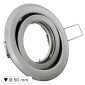Immagine 1 - Kanlux ARGUS II CT-2115-C/M Portafaretto Rotondo Orientabile da Incasso con Portalampada per Lampadine GU10 - mod. 37160