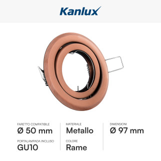 Kanlux ARGUS II CT-2115-AN Portafaretto Orientabile