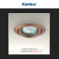 Immagine 7 - Kanlux ARGUS II CT-2115-AN Portafaretto Rotondo Orientabile da Incasso con Portalampada per Lampadine GU10 - mod. 37157