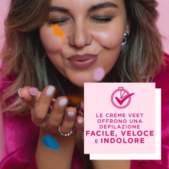Crema Depilatoria Sotto la Doccia Silk Fresh Technology Veet