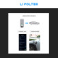 Immagine 8 - Livoltek Wall Box 22kW Trifase IP54 IK10 Smart a Parete Bluetooth Wi-Fi Cavo Tipo 2 da 5 metri - mod. A0220400E11R11002