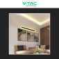 Immagine 6 - V-Tac VT-1178 Lampada LED da Muro 23W SMD Applique in Metallo IP65 Colore Nero - SKU 10436 /10437
