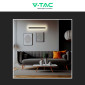 Immagine 7 - V-Tac VT-1178 Lampada LED da Muro 23W SMD Applique in Metallo IP65 Colore Nero - SKU 10436 /10437