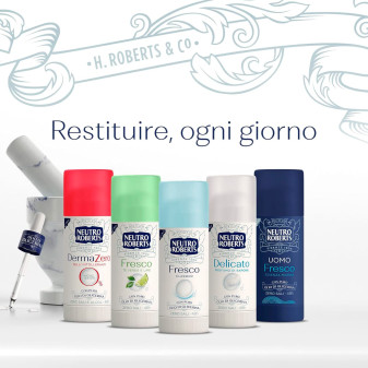 Deodorante Stick Fresco Tè Verde Lime 48h Zero Sali Neutro Roberts