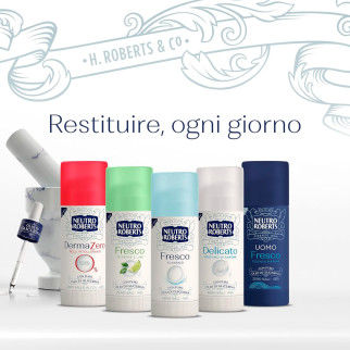 Deodorante Stick Fresco Tè Verde Lime 48h Zero Sali Neutro Roberts