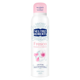 Deodorante Spray Fresco Monoi e Fresia Zero Sali 48h Neutro Roberts