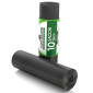 10 Sacchi Neri ToroDuro HPDE in Rotolo a Strappo per Raccolta Rifiuti Plastica 120L 90x120cm