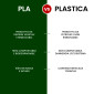 Immagine 7 - Cannucce in PLA Nere Lisce Resistenti in Bioplastica Ecologiche Compostabili 15cm x 8mm - Confezione da 50 Cannucce